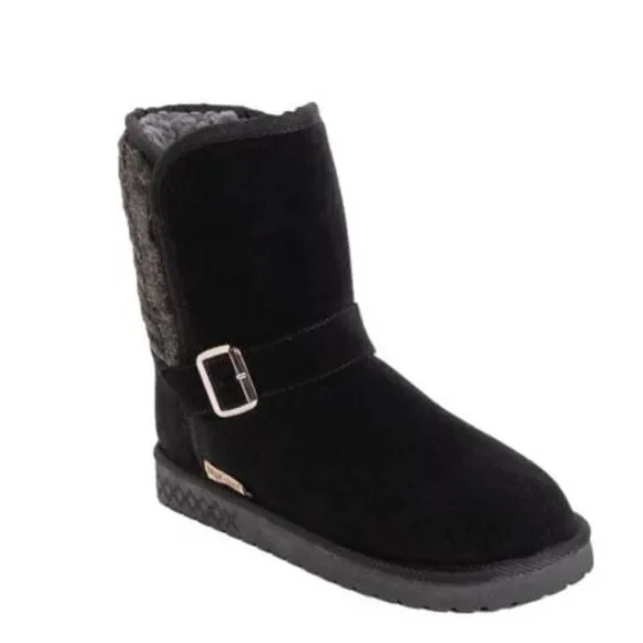 ]MUK Luks Jada Faux Fur Winter Bootie,  Sz 6,  NWT - Picture 3 of 6